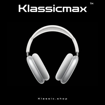 KLassicMax Wireless Over-Ear Headphones with 100% Passive Noise Cancelling