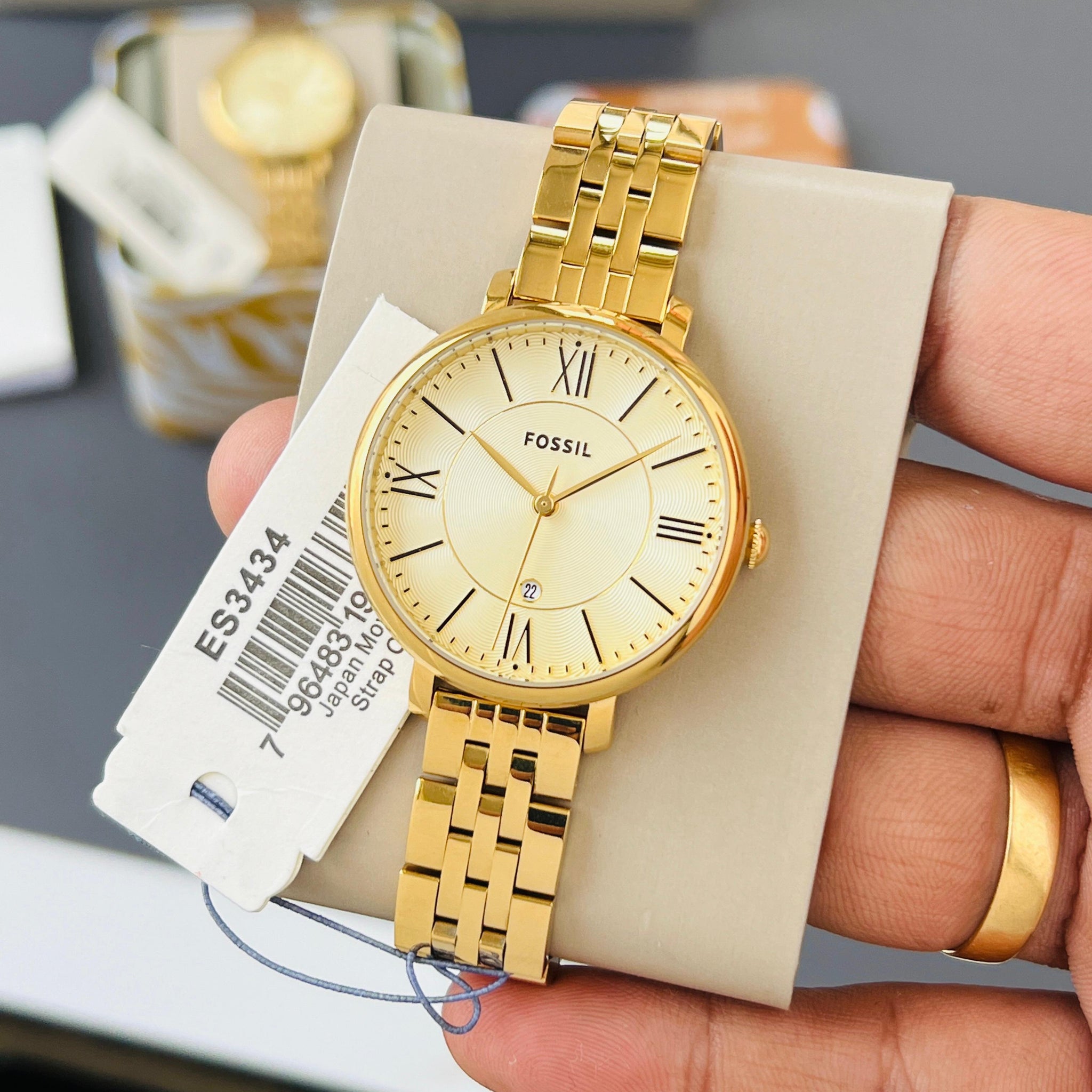 Fossil Jacqueline Gold ES3434